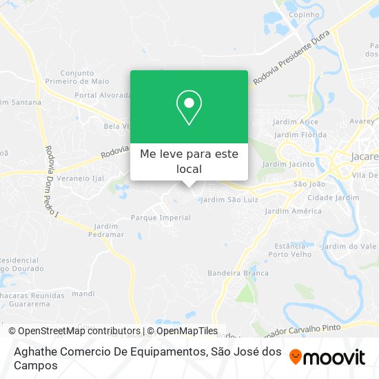 Aghathe Comercio De Equipamentos mapa