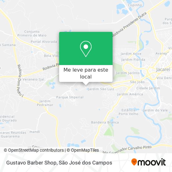 Gustavo Barber Shop mapa