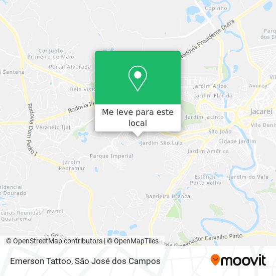 Emerson Tattoo mapa