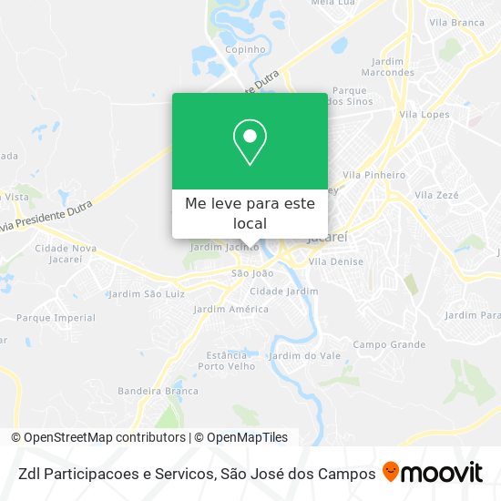 Zdl Participacoes e Servicos mapa