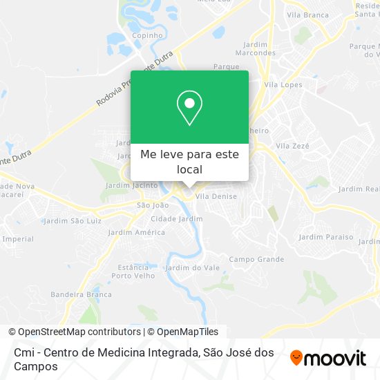 Cmi - Centro de Medicina Integrada mapa