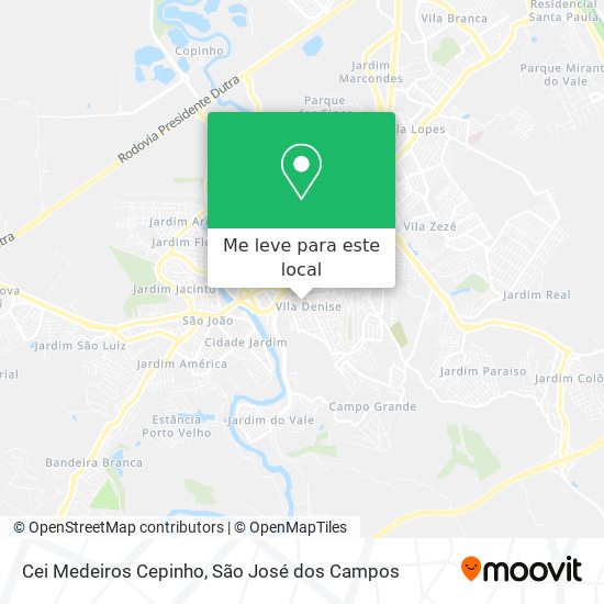 Cei Medeiros Cepinho mapa