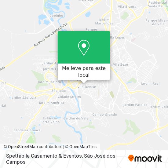 Spettabile Casamento & Eventos mapa