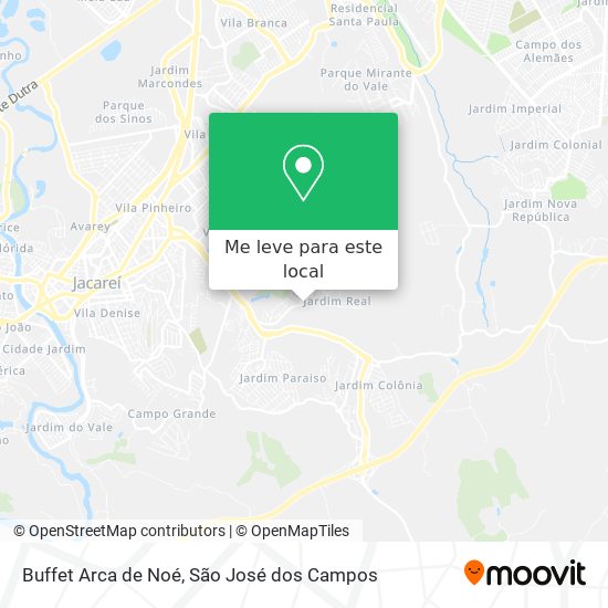 Buffet Arca de Noé mapa