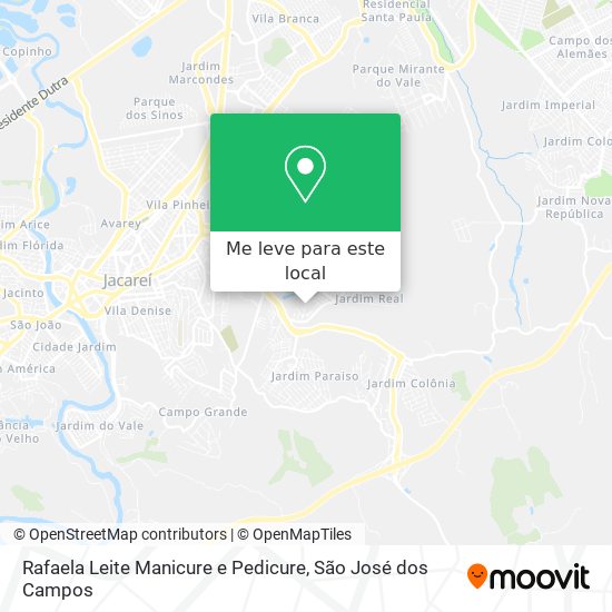 Rafaela Leite Manicure e Pedicure mapa