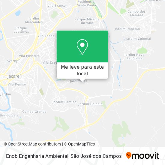 Enob Engenharia Ambiental mapa