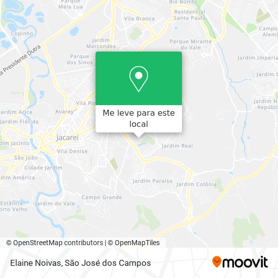 Elaine Noivas mapa