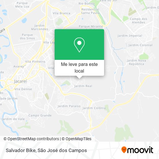 Salvador Bike mapa