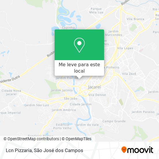 Lcn Pizzaria mapa