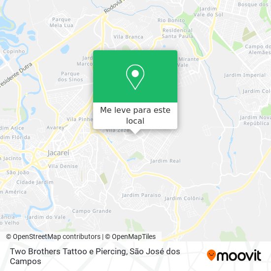 Two Brothers Tattoo e Piercing mapa
