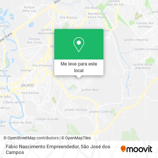 Fábio Nascimento Empreendedor mapa
