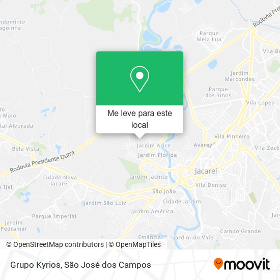 Grupo Kyrios mapa