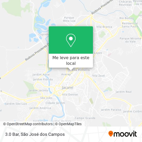 3.0 Bar mapa