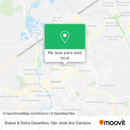 Bueno & Dutra Desenhos mapa