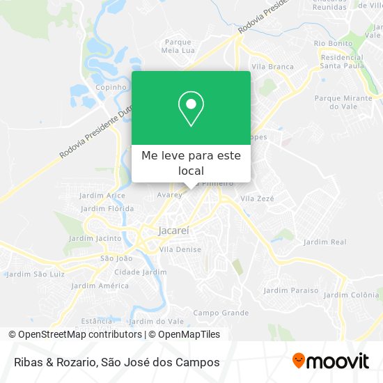 Ribas & Rozario mapa