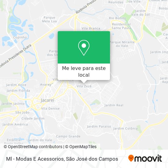 Ml - Modas E Acessorios mapa
