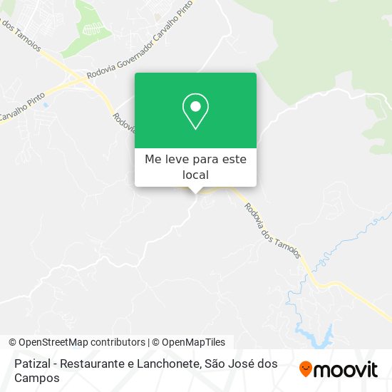 Patizal - Restaurante e Lanchonete mapa