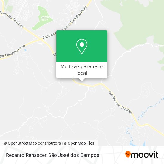 Recanto Renascer mapa