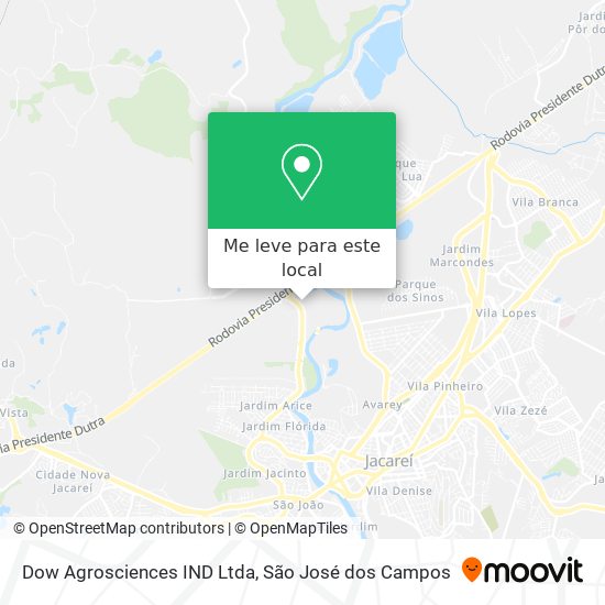 Dow Agrosciences IND Ltda mapa