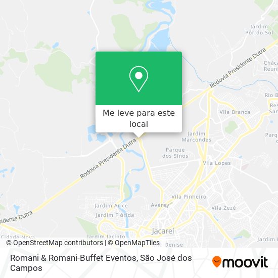 Romani & Romani-Buffet Eventos mapa