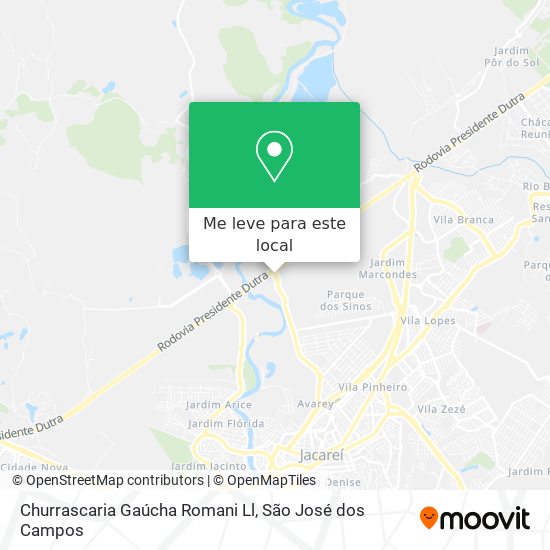 Churrascaria Gaúcha Romani Ll mapa