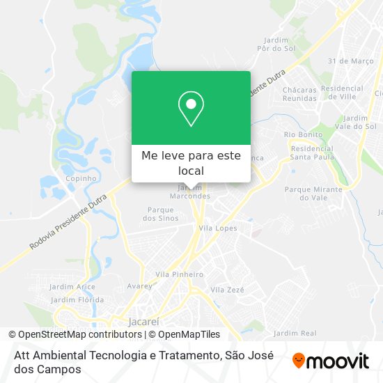 Att Ambiental Tecnologia e Tratamento mapa