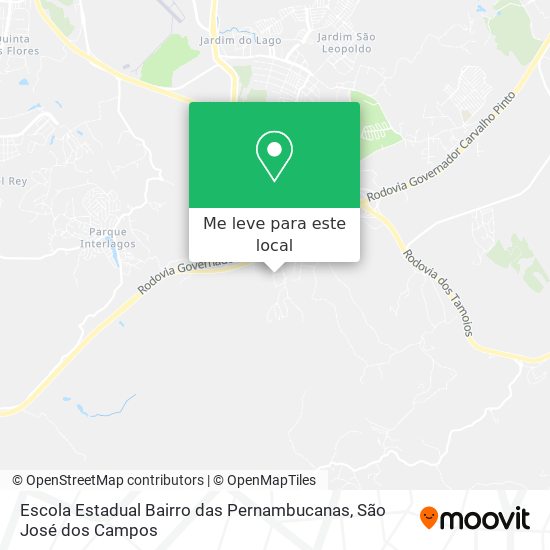 Escola Estadual Bairro das Pernambucanas mapa
