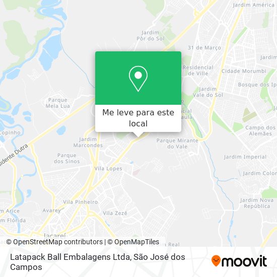 Latapack Ball Embalagens Ltda mapa