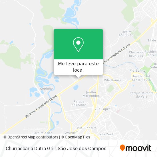 Churrascaria Dutra Grill mapa