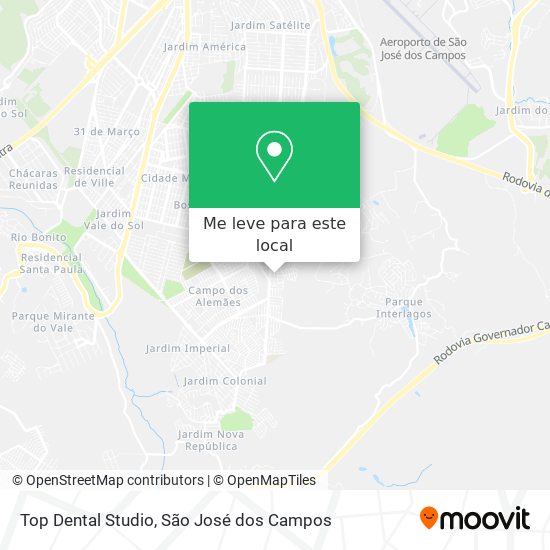 Top Dental Studio mapa