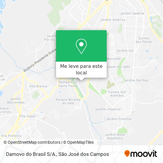 Damovo do Brasil S/A. mapa