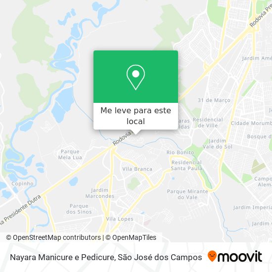 Nayara Manicure e Pedicure mapa
