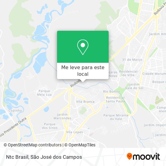 Ntc Brasil mapa