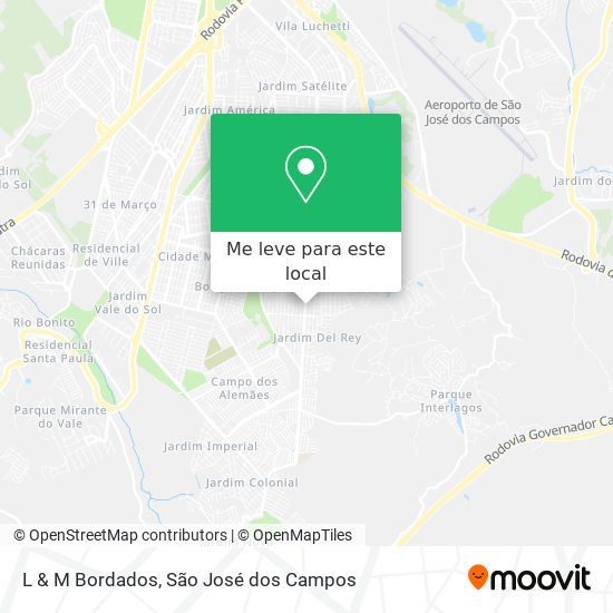 L & M Bordados mapa