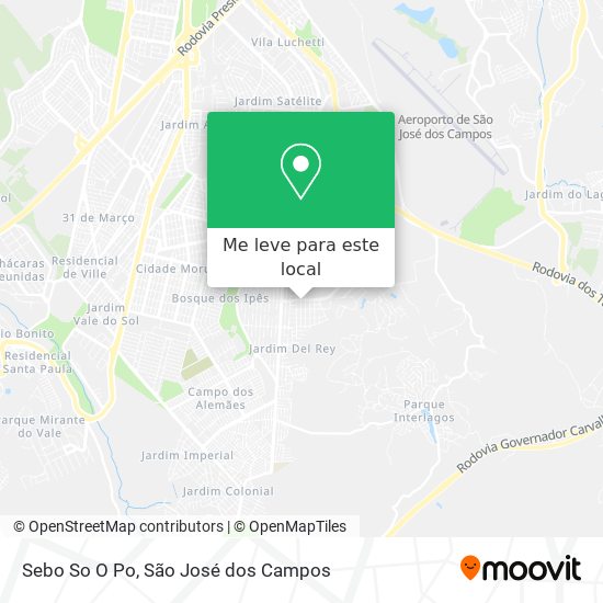 Sebo So O Po mapa