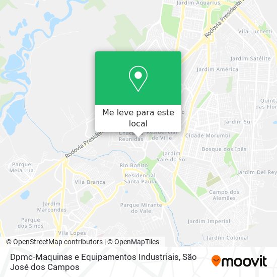 Dpmc-Maquinas e Equipamentos Industriais mapa