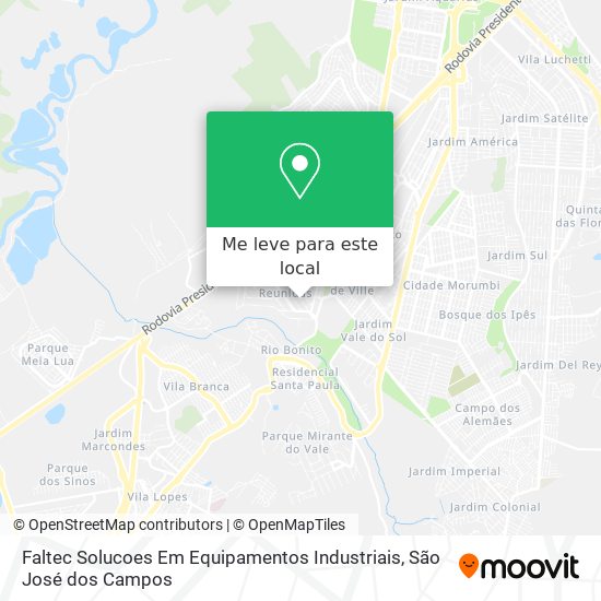 Faltec Solucoes Em Equipamentos Industriais mapa