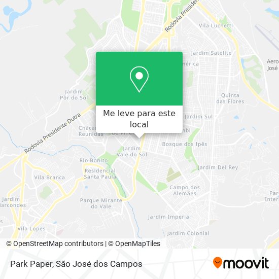 Park Paper mapa