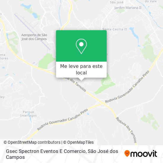 Gsec Spectron Eventos E Comercio mapa