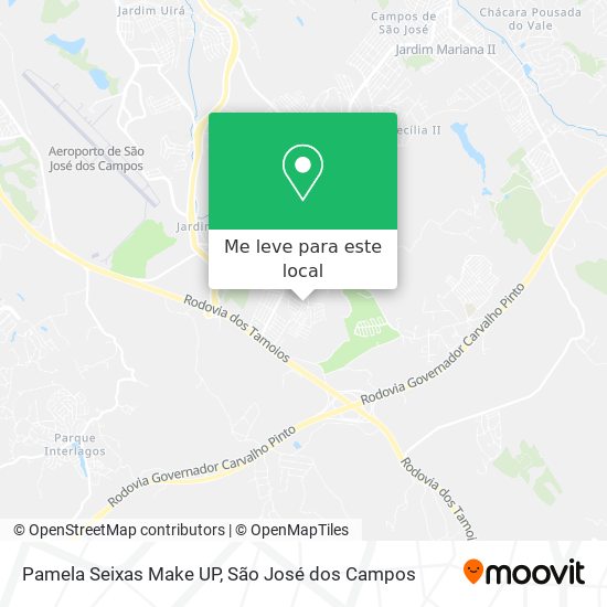 Pamela Seixas Make UP mapa