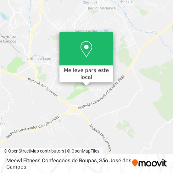 Meewl Fitness Confeccoes de Roupas mapa