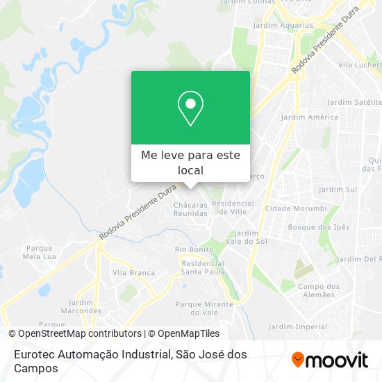 Eurotec Automação Industrial mapa