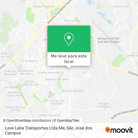 Leve Leite Transportes Ltda Me mapa