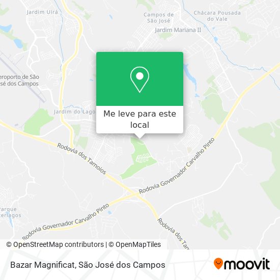 Bazar Magnificat mapa