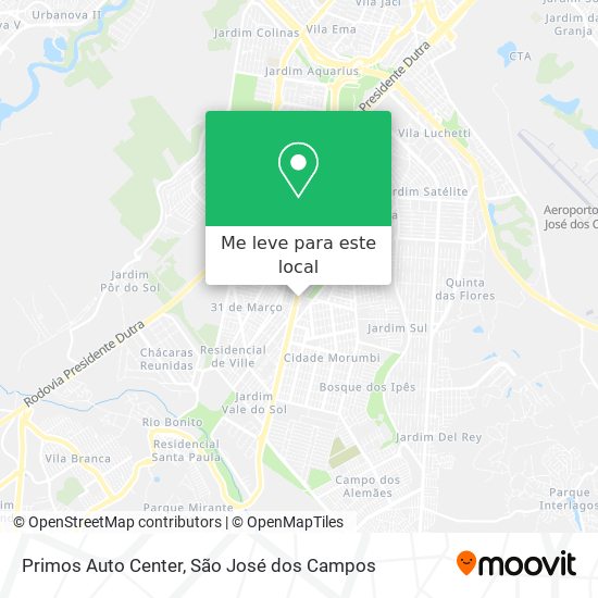Primos Auto Center mapa