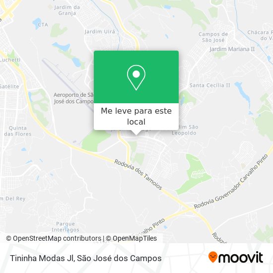 Tininha Modas Jl mapa