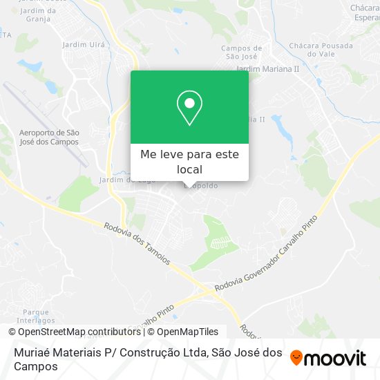 Muriaé Materiais P/ Construção Ltda mapa