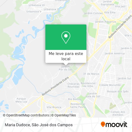 Maria Dudoce mapa