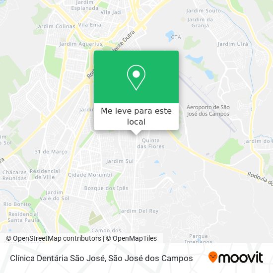 Clínica Dentária São José mapa