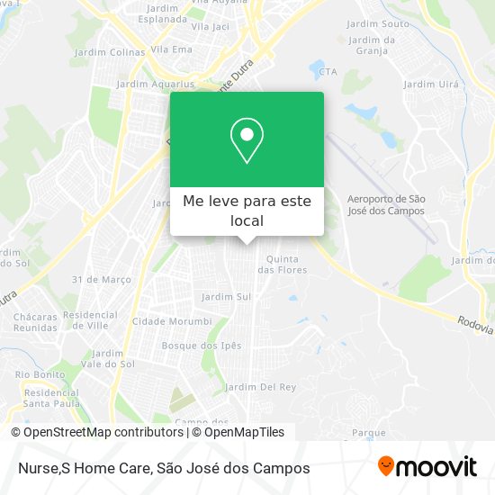Nurse,S Home Care mapa